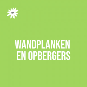 Wandplanken en opbergers