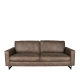 LABEL51 Bank Arezzo - Taupe - Microfiber - 3-ZitsLABEL51