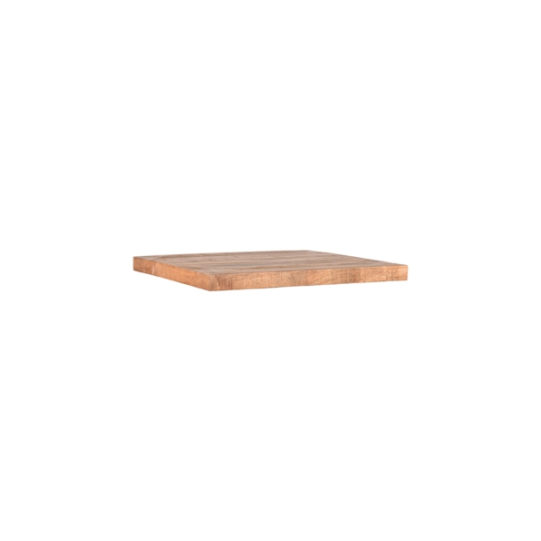 LABEL51 Eetkamertafels Tafelblad Straight Edge - Rough - Mangohout - 70 cm StraightLABEL51