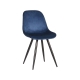 LABEL51 Eetkamerstoelen Capri - Blauw - FluweelLABEL51
