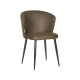 LABEL51 Eetkamerstoelen Wave - Army green - MicrofiberLABEL51