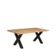 LABEL51 Eetkamertafels Zino - Rough - Mangohout - 220x100 cmLABEL51