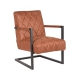 LABEL51 Fauteuil Denmark - Cognac - MicrofiberLABEL51