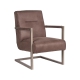 LABEL51 Fauteuil Jim - Truffel grijs - MicrofiberLABEL51