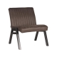 LABEL51 Fauteuil Matz - Antraciet - MicrofiberLABEL51