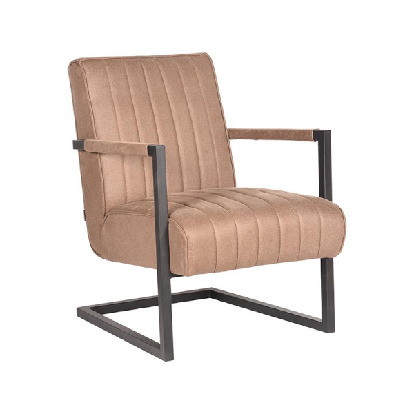 LABEL51 Fauteuil Milo - Stone - MicrofiberLABEL51