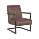 LABEL51 Fauteuil Milo - Truffel grijs - MicrofiberLABEL51