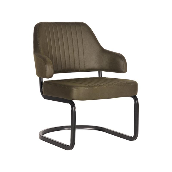 LABEL51 Fauteuil Otta - Army green - MicrofiberLABEL51