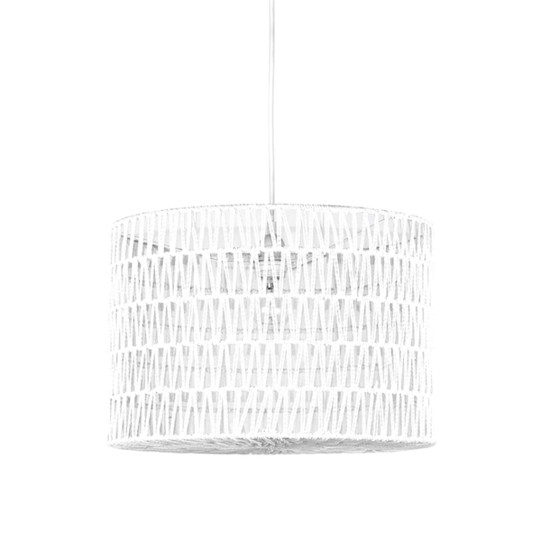 LABEL51 Hanglamp Stripe - Wit - KatoenLABEL51