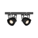 LABEL51 Spots Cap led - Zwart - Metaal - 2 LichtsLABEL51