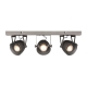 LABEL51 Spots Cap led - Burned Steel - Metaal - 3 LichtsLABEL51