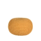 LABEL51 Poef Knitted - Oker - Katoen - MLABEL51