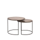 LABEL51 Salontafels Set Circle - Antiek goud - MetaalLABEL51
