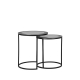 LABEL51 Salontafels Set Pair - Antiek ash - Metaal - 40 cmLABEL51