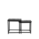 LABEL51 Salontafels Twain - Zwart - MangohoutLABEL51