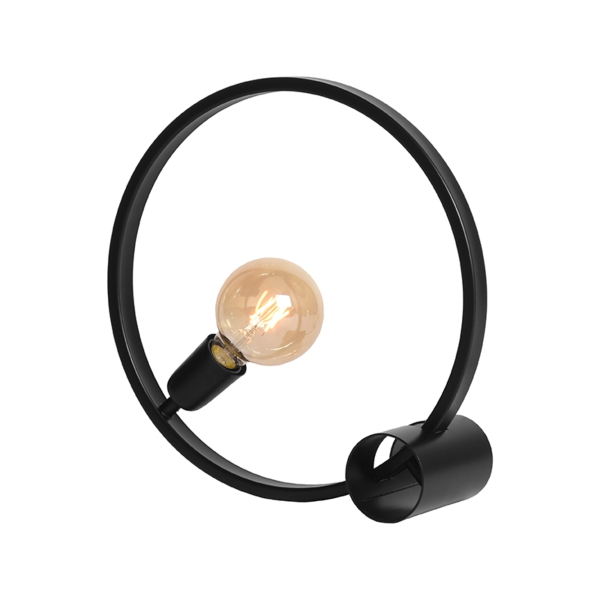 LABEL51 Tafellampen Ring - Zwart - MetaalLABEL51
