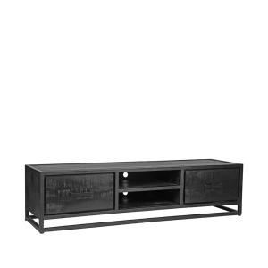 LABEL51 Tv-meubel Chili - Zwart - Mangohout - 160 cmLABEL51