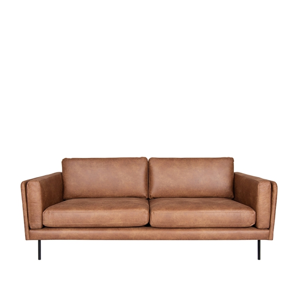 LABEL51 Bank Verona - Cognac - Leder - 2