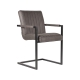 LABEL51 Eetkamerstoelen Milo - Antraciet - MicrofiberLABEL51