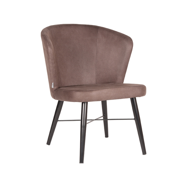 LABEL51 Fauteuil Wave - Truffel grijs - MicrofiberLABEL51