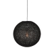 LABEL51 Hanglampen Twist - Zwart - Vlas - MLABEL51