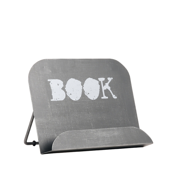 LABEL51 Keukenaccessoires Kookboekstandaard - Antiek grijs - MetaalLABEL51