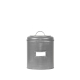 LABEL51 Opbergdozen en manden Opbergblik - Antiek grijs - Metaal - S - 10x10x15 cmLABEL51