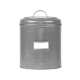 LABEL51 Opbergdozen en manden Opbergblik - Antiek grijs - Metaal - XXL - 21x21x29 cmLABEL51