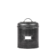 LABEL51 Opbergdozen en manden Opbergblik - Zwart - Metaal - M - 14x14x20 cmLABEL51