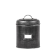 LABEL51 Opbergdozen en manden Opbergblik - Zwart - Metaal - L - 18x18x24 cmLABEL51
