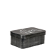 LABEL51 Opbergdozen en manden Make-Up opbergkist - Zwart - MetaalLABEL51
