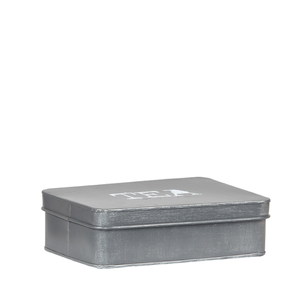 LABEL51 Keukenaccessoires Theedoos - Grijs - MetaalLABEL51