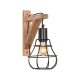 LABEL51 Wandlampen Drop - Zwart - MangohoutLABEL51