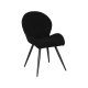 LABEL51 Eetkamerstoelen Sky - Zwart - TeddyLABEL51