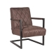 LABEL51 Fauteuil Denmark - Truffel grijs - MicrofiberLABEL51