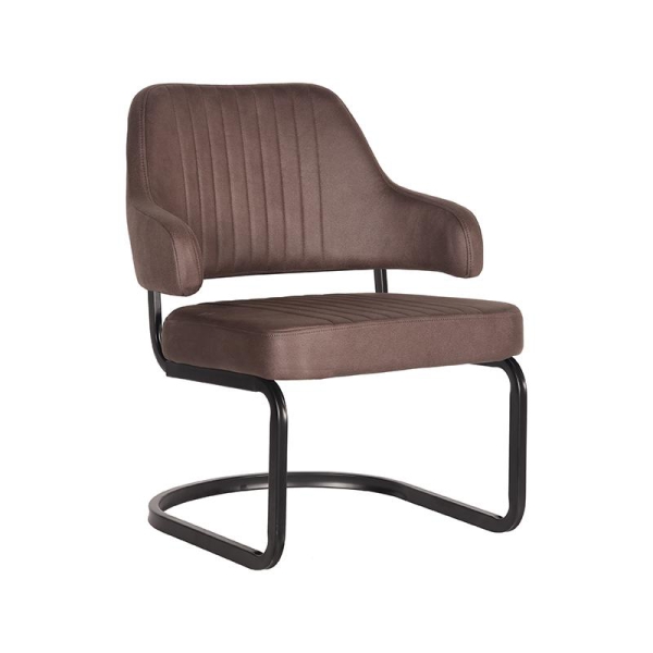 LABEL51 Fauteuil Otta - Truffel grijs - MicrofiberLABEL51