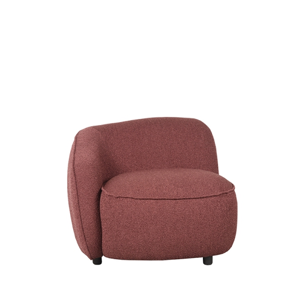 LABEL51 Fauteuils Livo - Winered - Boucle - LinksLABEL51