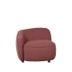 LABEL51 Fauteuil Livo - Winered - Boucle - LinksLABEL51