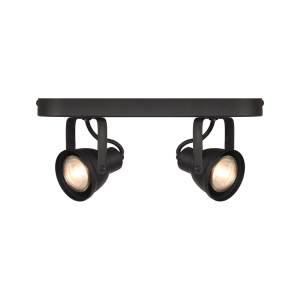 LABEL51 Spot Aken led - Zwart - Metaal - 2 LichtsLABEL51