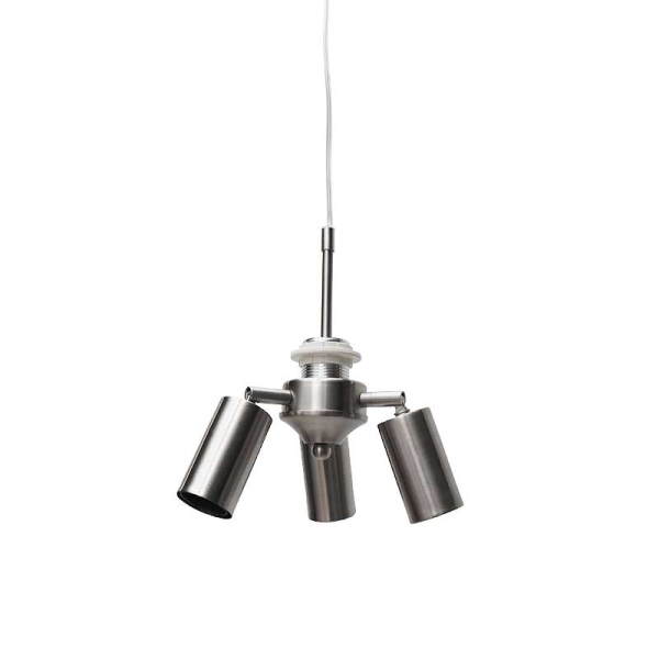 LABEL51 Hanglamp 3-Lichts De Luxe - Zilver - MetaalLABEL51