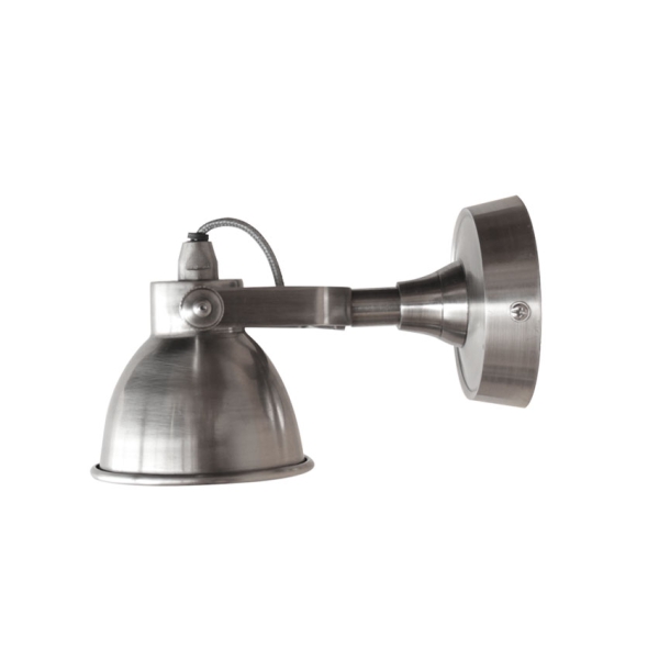 LABEL51 Wandlamp Giens - Zilver - Metaal - MLABEL51