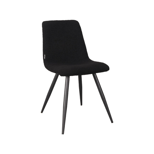 LABEL51 Eetkamerstoelen Jep - Zwart - TeddyLABEL51