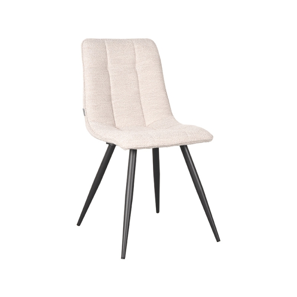 LABEL51 Eetkamerstoelen Jelt - Naturel - BoucleLABEL51