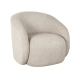 LABEL51 Fauteuil Alby - Beige - BoucleLABEL51