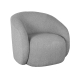 LABEL51 Fauteuil Alby - Grijs - BoucleLABEL51