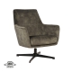 LABEL51 Fauteuil Toby - Hunter - VeloursLABEL51