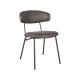 LABEL51 Eetkamerstoelen Zack - Antraciet - MicrofiberLABEL51
