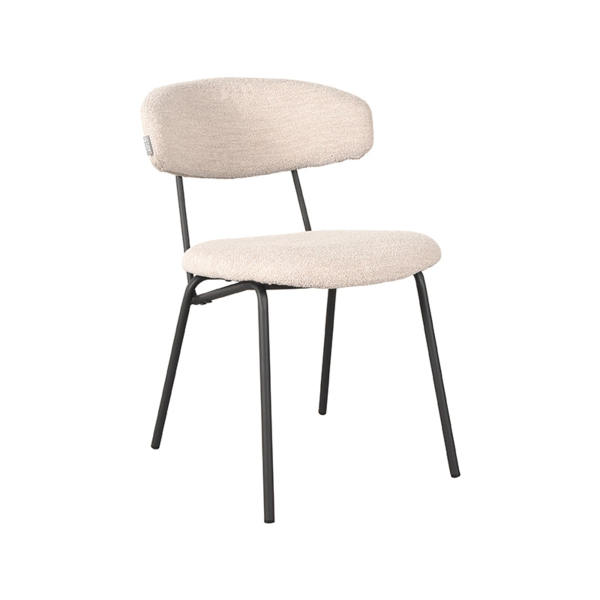 LABEL51 Eetkamerstoelen Zack - Naturel - BoucleLABEL51
