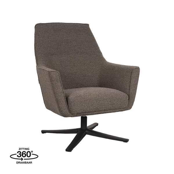 LABEL51 Fauteuil Tod - Bruin - BoucleLABEL51