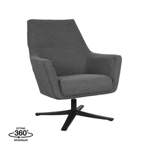 LABEL51 Fauteuil Tod - Grijs - BoucleLABEL51